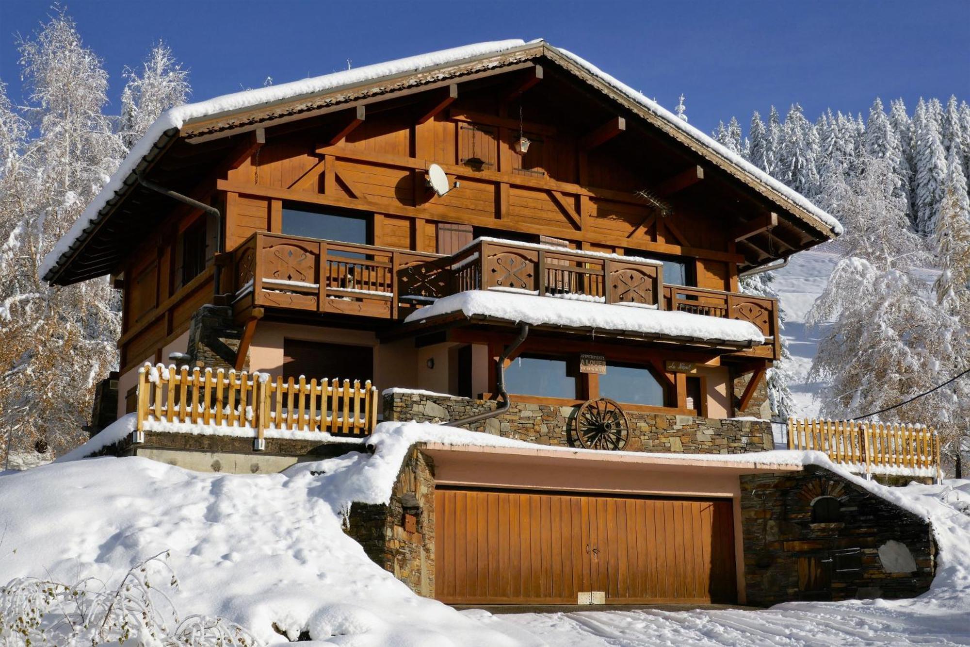 Les Saisies Cote Legette Appartement Dans Chalet Le Nepal Exteriör bild